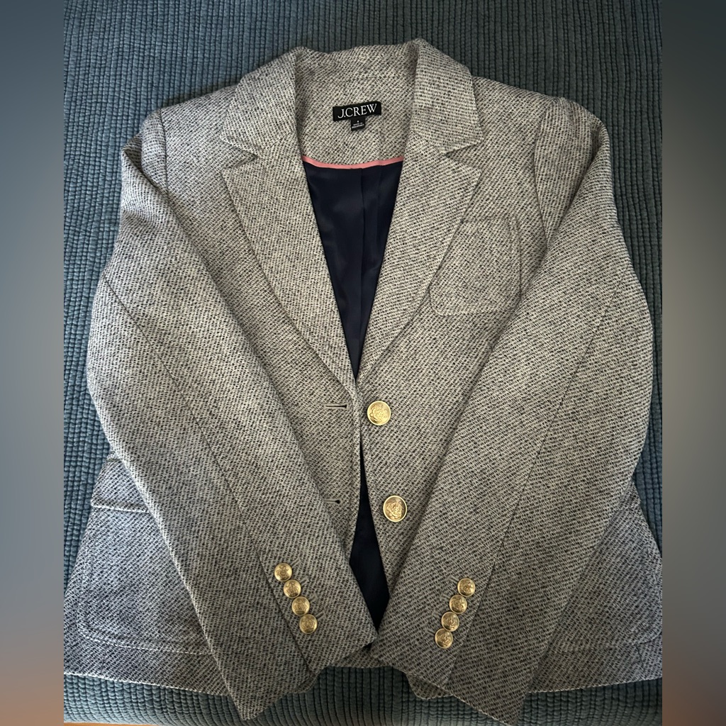 J. Crew Collection 100% Wool Blazer